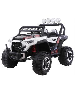 Džip na akumulator Monster Dvosed 12V MB3011 beli