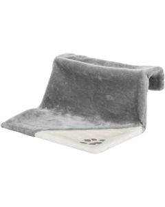 Ležaljka za radijator 45x24x31cm od pliša siva