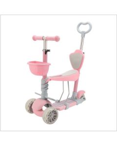 Dečiji trotinet Soft 5u1 Roze