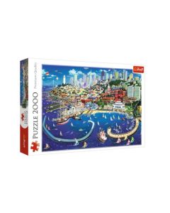 Trefl Puzzle Slagalica San Francisco Bay 2000 kom