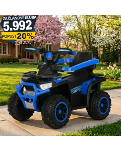 Quad na akumulator Delfino Off-Road 933 Plavi