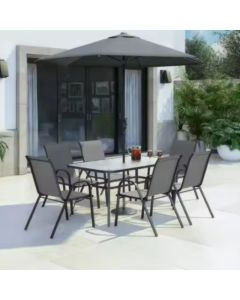 Baštenska garnitura set 6 stolica+sto Bali