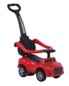 Guralica auto sa ručkom crvena