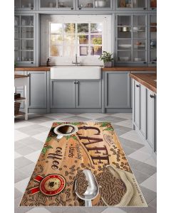 Staza za kuhinju-hodnik 80x150 cm - Coffe dezen E-037