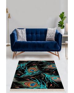 Tepih za dnevnu sobu - Moderan Pero dezen - M822M - 160 x 230 cm