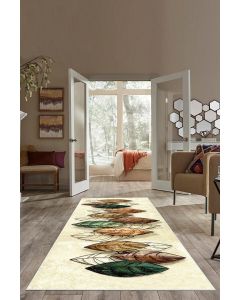 Tepih za dnevnu sobu - Moderan List dezen - MR1216 - 160 x 230 cm
