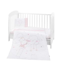 Kikka Boo Bebi posteljina navlake 3 pcs Hippo Dreams KKB30140