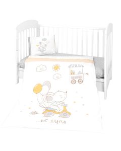 Kikka Boo Bebi posteljina navlake 3 pcs Joyful Mice KKB30119
