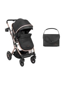 Kikka Boo Kombinovana kolica za bebe Scarlett Black KKB21144