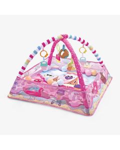 Kikka Boo Podloga za igru za bebe sa 18 loptica Pink Sky KKB10406