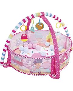 Kikka Boo Podloga za igru za bebe sa 30 loptica Marshmallow KKB10408