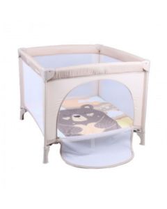 Kikka Boo prenosiva ogradica za bebe Enjoy Bear beige