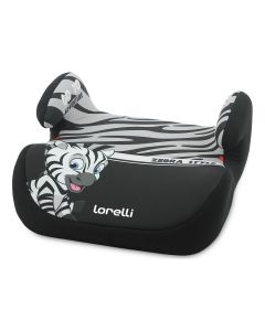 LORELLI AUTOSEDISTE TOPO COMFORT 15-36 ZEBRA GREY-WHITE