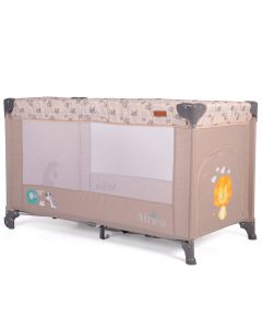 Prenosivi krevetac Africa 1 nivo Beige