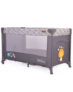 Prenosivi krevetac Africa 1 nivo Grey