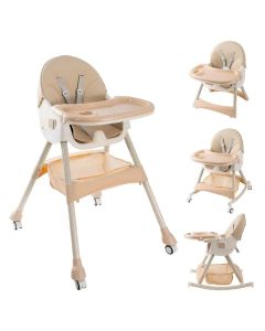 Dečija podešavajuća hranilica krem