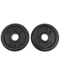 Tegovi 2x1.25kg crni standardni liveni