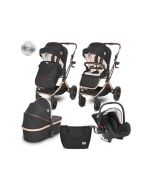 LORELLI KOLICA ZA BEBE 3u1 GLORY - BLACK DIAMONDS
