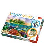 Trefl Puzzle 600 pcs Crazy Shapes - Tropical Island