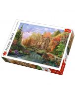 Trefl Puzzle Slagalica Cottage by the lake 1500 kom