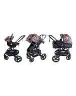 BBO KOLICA ZA BEBE 3u1 STAR - ANIMAL PRINT
