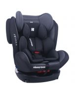 Kikka Boo Autosedište 0-1-2-3 (0-36 kg) 4 FIX DOUBLE ISOFIX dark grey