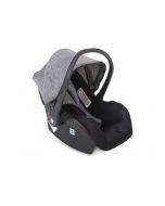 Kikka Boo Autosedište 0+ (0-13 kg) DARLING dark grey