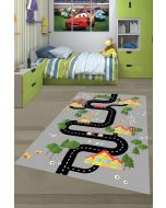 Tepih za dečiju sobu 120x180 cm - Auto staza C-088