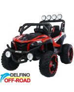 Dvosed Quad na akumulator Delfino Off Road 819 4x4 Crveni