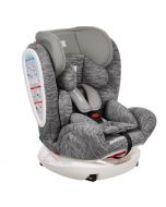 Kikka Boo Autosedište za decu 0-36 kg 4 Fix Double Isofix Grey