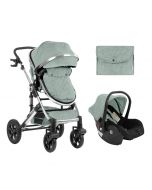 Kikka Boo Kolica za bebe set 2u1 sa autosedištem Darling Mint KKB10209-SET