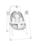 Kikka Boo Ljuljaška za bebe Dozy 2in1 Bear with me Grey KKB10049