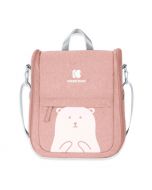 Kikka Boo Torba za mame sa putnim krevetićem 2in1 Bear Pink