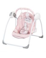 Kikka Boo ljuljaška za bebe Felice sa adapterom Rabbit pink