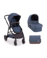 KikkaBoo kolica Maui 2in1 set sa tvrdom korpom blue ( KKB20102 )