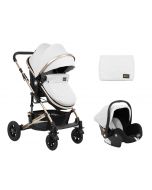 Kikka Boo Kolica AMAIA light grey set 2in1 sa autosedištem