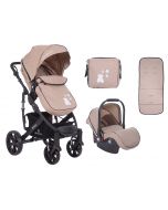Kikka Boo Kolica BELOVED beige set 2in1 sa autosedištem