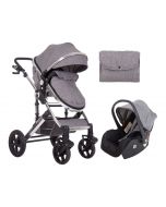 Kikka Boo Kolica DARLING dark grey set 2in1 sa autosedištem