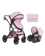 Kikka Boo Kolica DARLING pink set 2in1 sa autosedištem