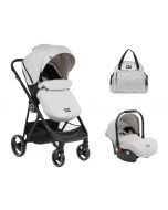 Kikka Boo Kolica GIANNI grey set 2in1 sa autosedištem