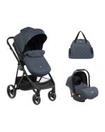 Kikka Boo Kolica GIANNI navy set 2in1 sa autosedištem