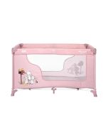 LORELLI PRENOSIVI KREVET MOONLIGHT 1 NIVO - BEIGE ROSE RABBITS 2021