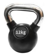 Ručni teg - Kettlebell -  gumiran 12 kg