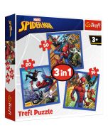 Trefl Puzzle Spider-man 3in1
