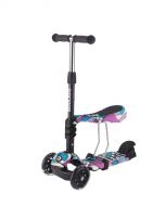 Kikka Boo Trotinet Makani RIDE and SKATE 3in1 do 50 kg Picasso