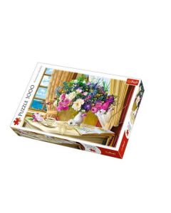 Trefl Puzzle Slagalica Flowers in the morning 1000 kom