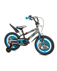 Bicikl dečiji GALAXY WOLF 16" crna/siva/plava