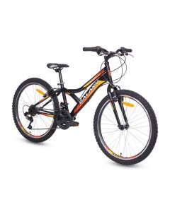 Bicikl GALAXY CASPER 240 24"/18 crna/narandžasta/crvena