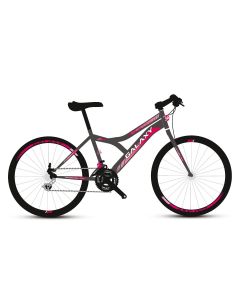 Bicikl GALAXY CASPER 260 26"/18 sivo - roze