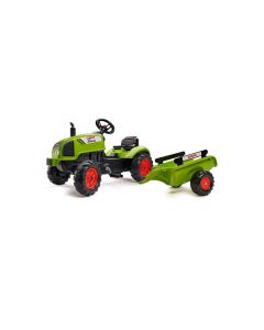 Traktor na pedale Falk Claas Arion sa prikolicom 